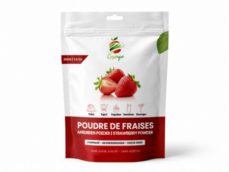 Poudre de fraises