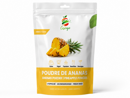 Poudre d'Ananas Lyophilisé